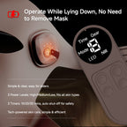4-in-1 LED Face & Neck Mask — 126 Light Therapy Beads, Wireless Remote