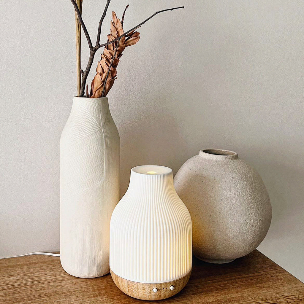 Difusor de Cerámica Premium + Esencia Gratis