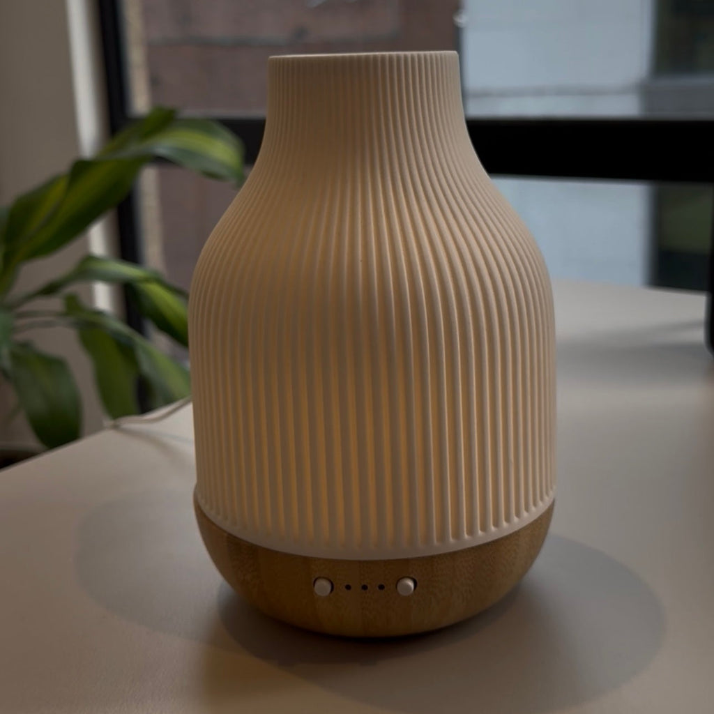 Difusor de Cerámica Premium + Esencia Gratis