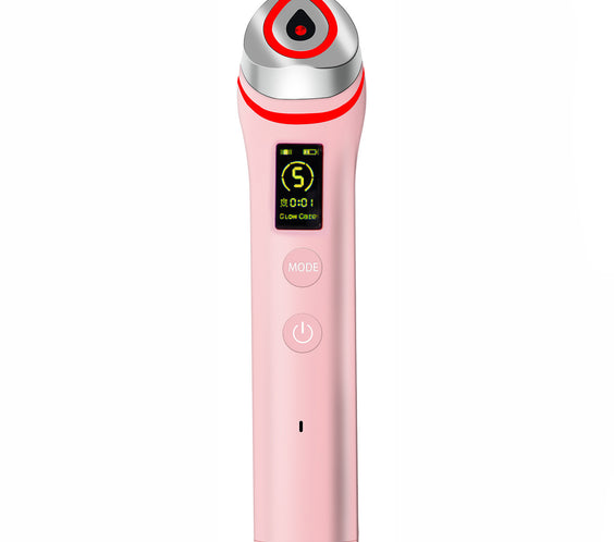 EMS LED Beauty Wand — 5-Color Light Therapy & Microcurrent Facial Massager