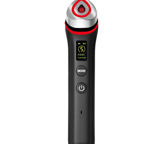 EMS LED Beauty Wand — 5-Color Light Therapy & Microcurrent Facial Massager