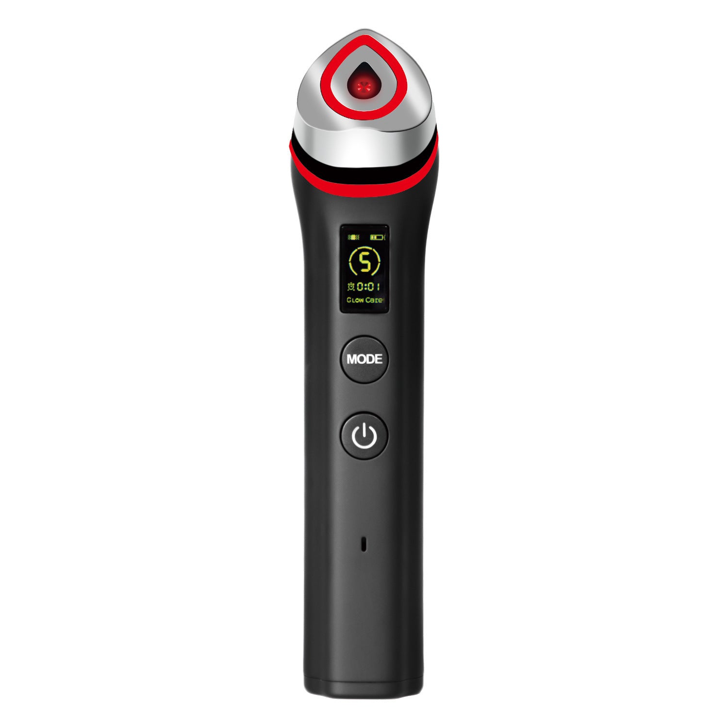 EMS LED Beauty Wand — 5-Color Light Therapy & Microcurrent Facial Massager