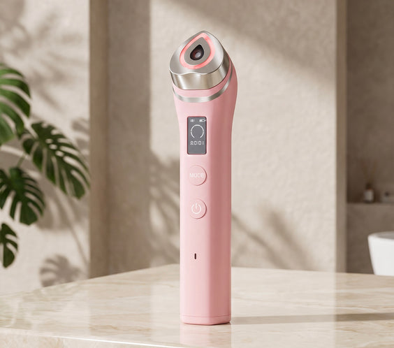 EMS LED Beauty Wand — 5-Color Light Therapy & Microcurrent Facial Massager